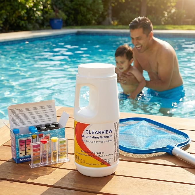ClearView Chlorine Granules 2.2 Lbs - Image 7