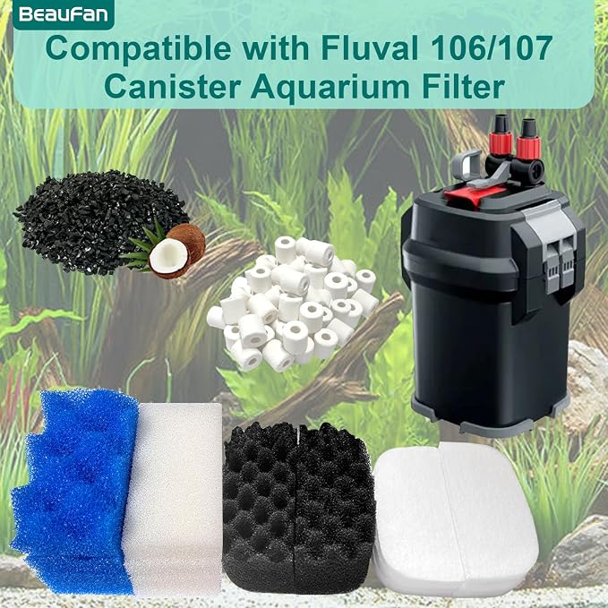 24 Sets Aquarium Replacement Media Maintenance Kit Compatible - Image 2