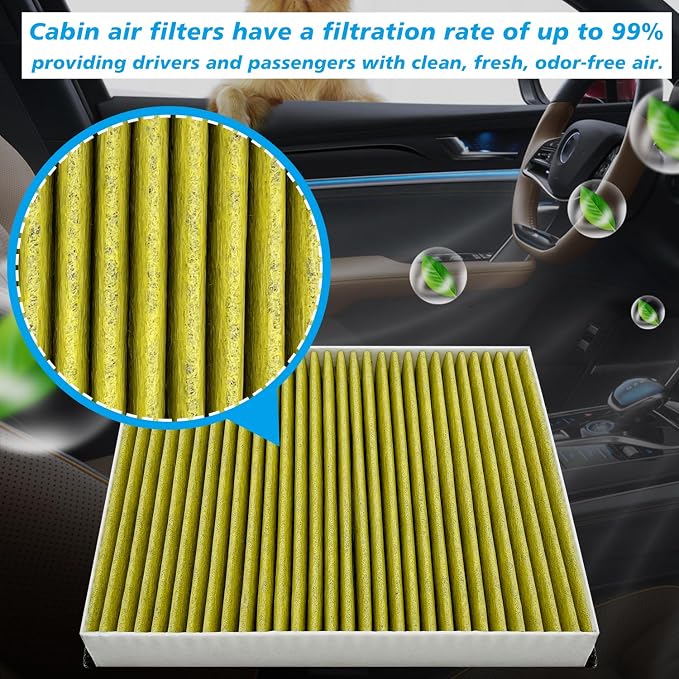 Capume Cabin Air Filter JMV62 Fit - Image 2