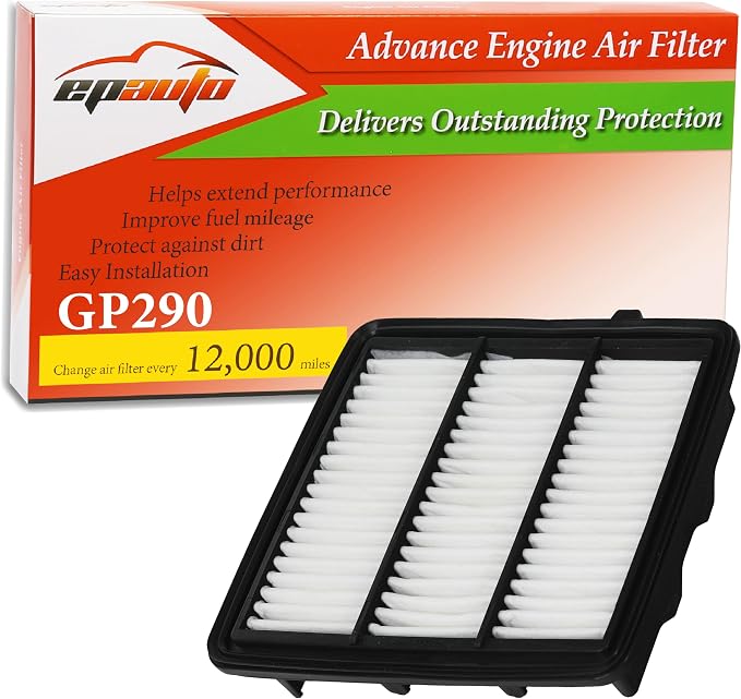 EPAuto GP290 Engine Air Filter Replacement by EPAuto