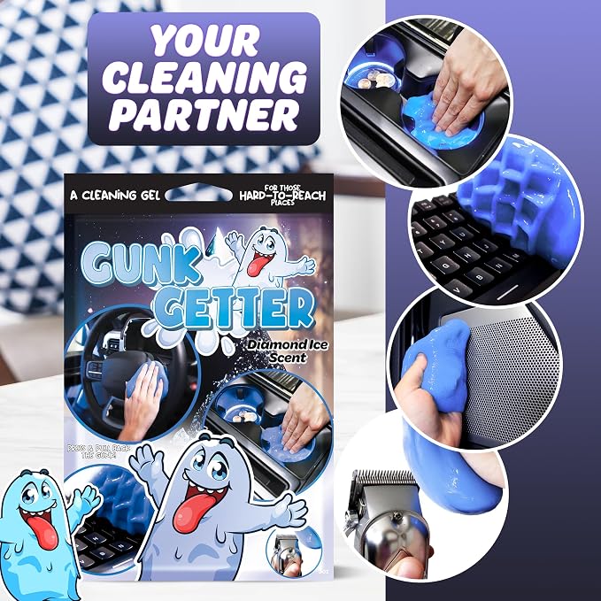 Cleaning Gel for Those Hard to Reach Places, Automotive Cup Holder Electronic - Image 7