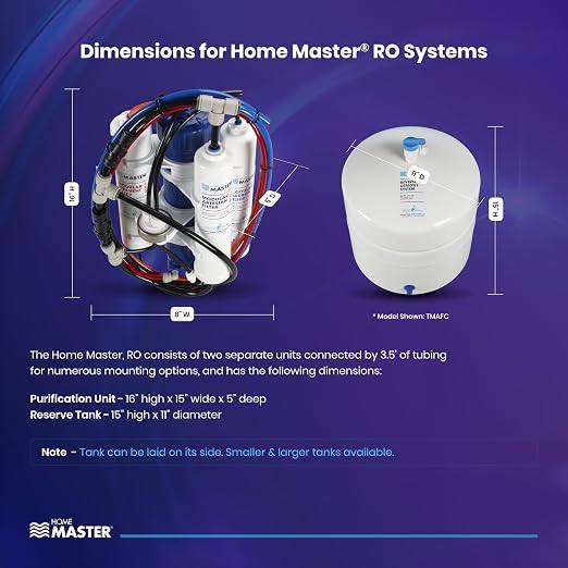 Home Master TMAFC Artesian Full Contact Reverse Osmosis System, Patented 2-Pass - Image 4