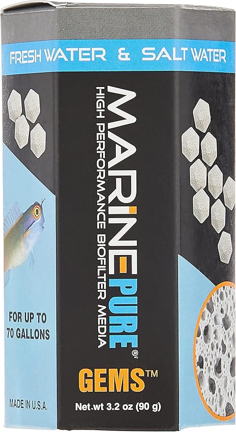 CerMedia MarinePure Marine Pure Biofilter Media Gems - 90g by Unknown