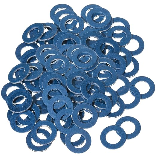 Mudder 30 Pieces Aluminum Engine Transmission Fluid Oil Crush Washers Drain - Image 7
