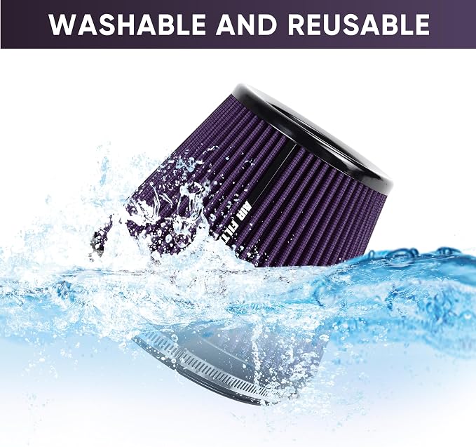 6" 152mm Inlet Cold Air Intake Filter High Flow Honeycomb Top Replacement - Image 5