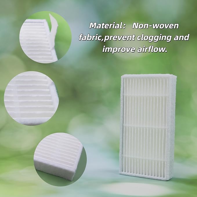 10pcs HEPA Filter for ILIFE Vacuum Cleaners, Replacement Filters for ILIFE V3 - Image 3