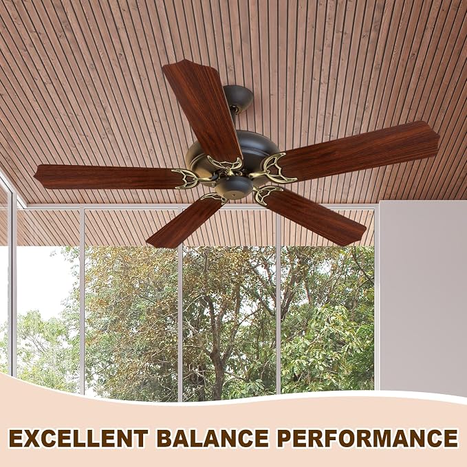 Yaocom 10 Pack 16.54" Ceiling Fan Replacement Blades and Blade Arms Kit - Image 6