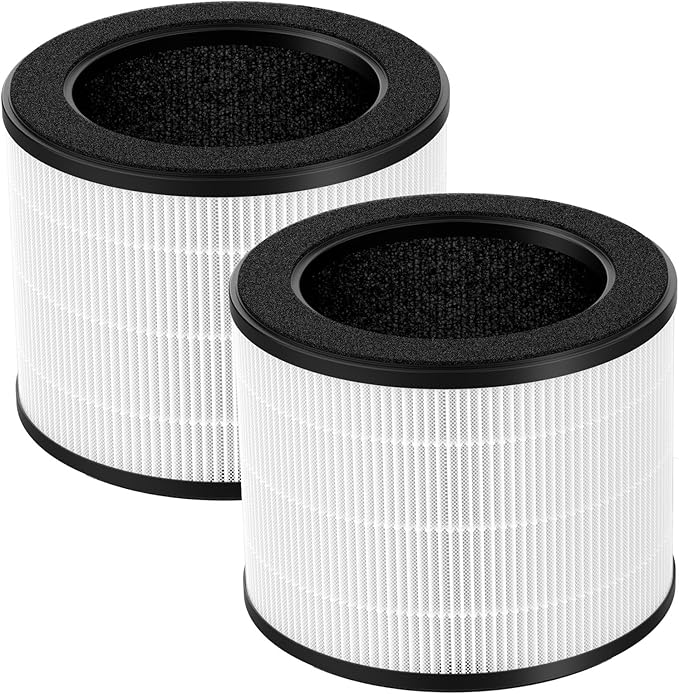 2 Pack Airmega 100 Filter Replacement Compatible by isinlive