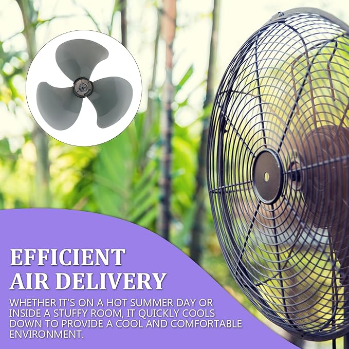 16 Inch Plastic Fan Blades Universal Household Standing Fans and Table Fans - Image 6