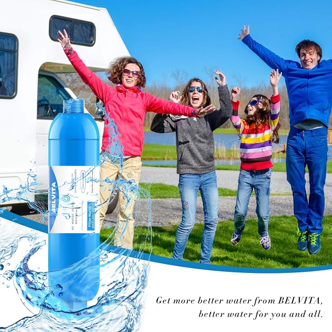 BELVITA RV Inline Marine Water Filter, Bad Taste, Odor - Image 7