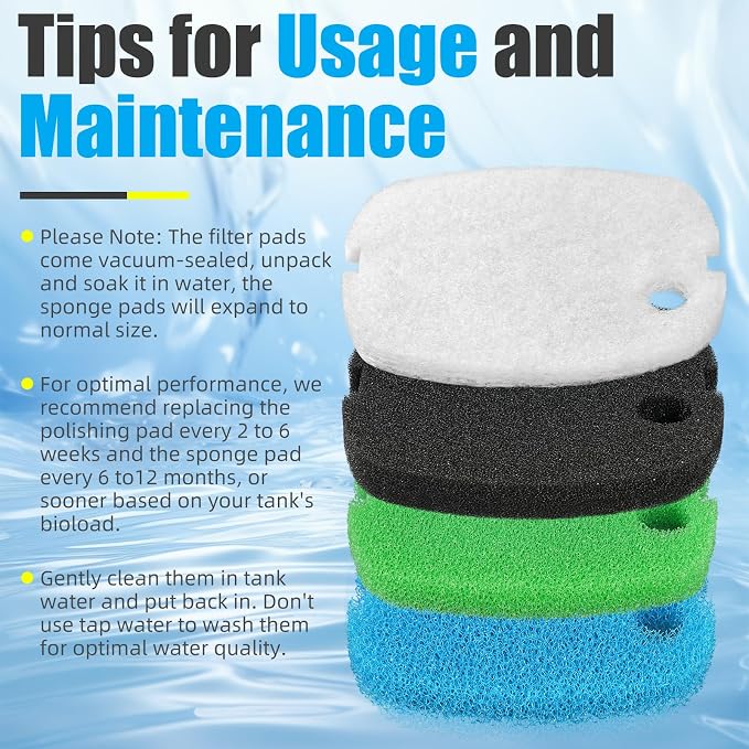 AQUANEAT Replacement Canister Filter Pads Compatible - Image 5
