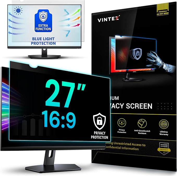 VINTEZ 27 Inch 16:9 Privacy Screen by VINTEZ
