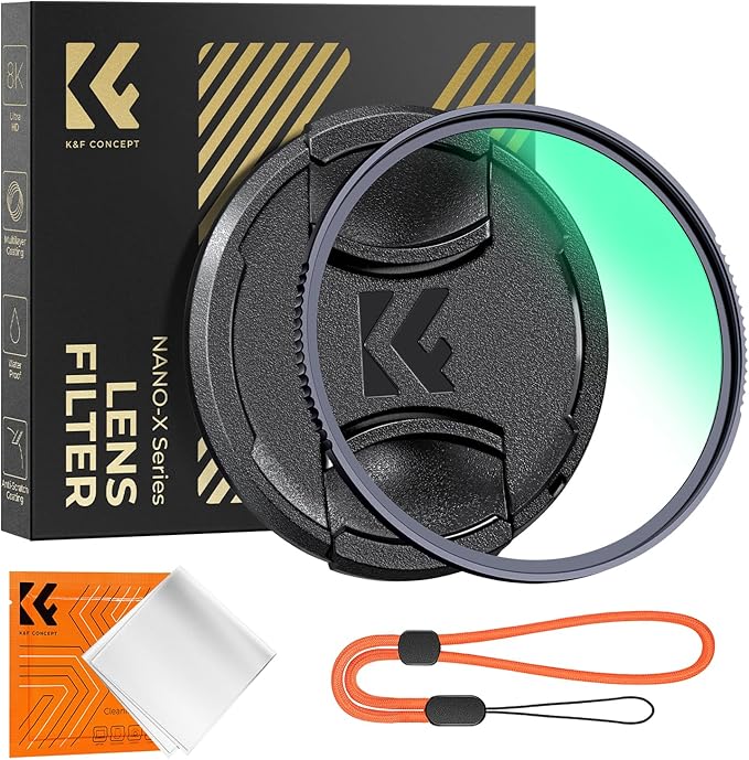 K&F CONCEPT 72mm MC UV Lens Protection Filter by KFCONCEPT