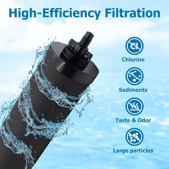 Water Filter Replacement for Berkey® BB9-2 Black Activated Carbon Filters - Image 4