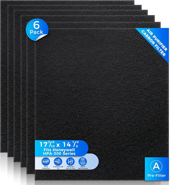 6 Pack Pre Filter A Replacement by Musslan