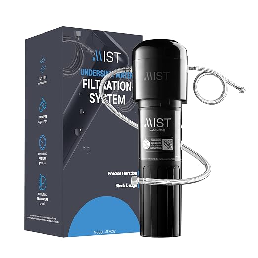 Mist Under Sink Water Filter, 000 Gallon, Bad Taste & Odor, Under Counter Water by MistWaterAirFilters