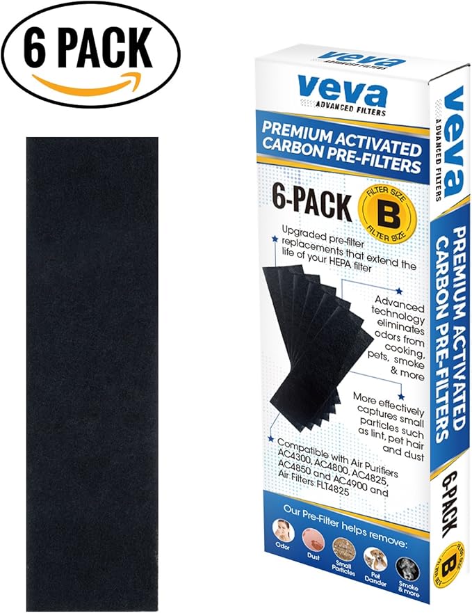 VEVA Replacement Pre Filter 6 Pack compatible - Image 4