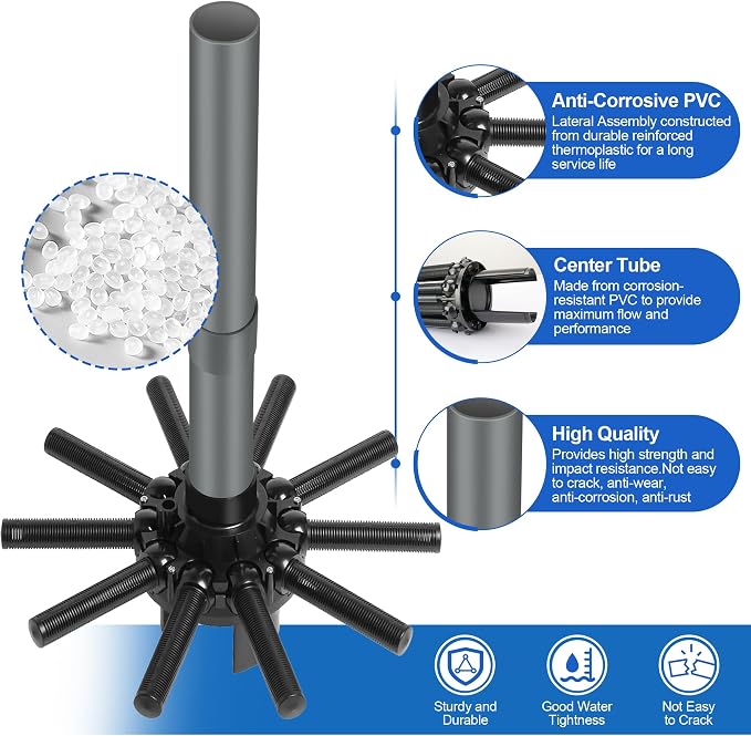 SX180DA Pool Filter Parts Lateral Assembly - Image 7