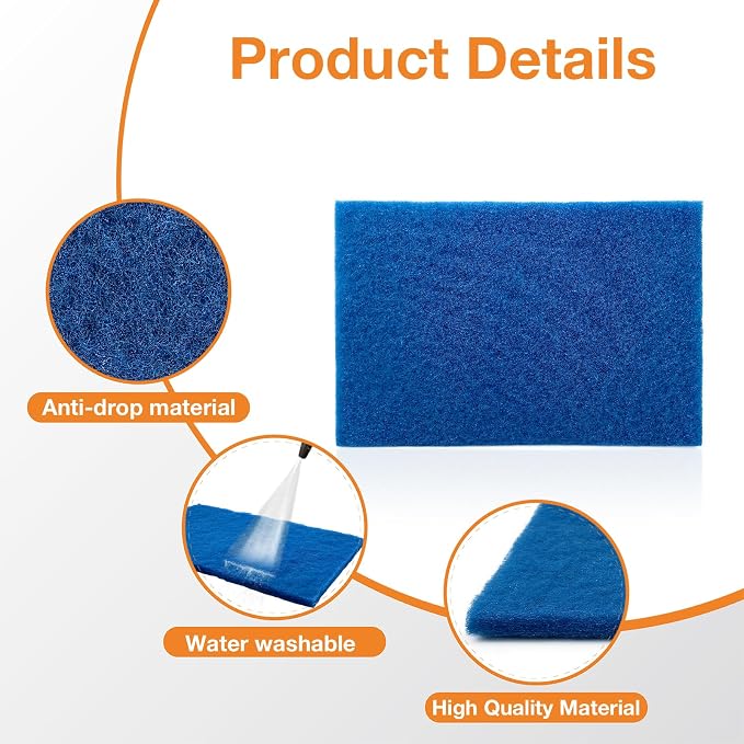 2 Pack 20x30x1 Reusable Air Filter, Washable Cut-to-Fit HVAC Media - Image 3