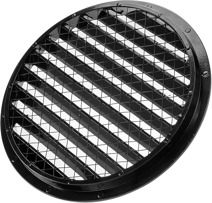Repa Market 10" Inch Aluminum Black Soffit Air Vent Cover - Image 9