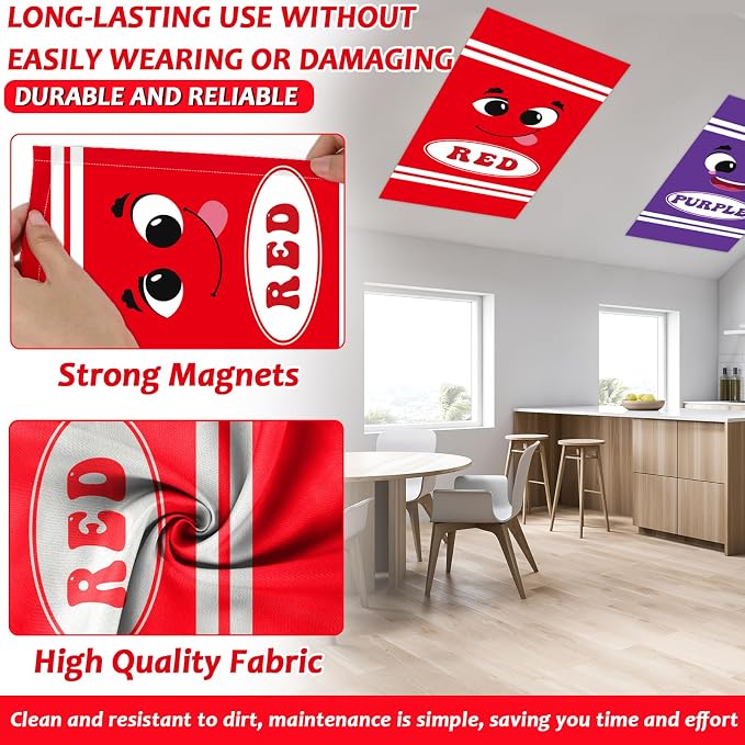 Wiooffen 6 Pcs Fluorescent Light Covers - Image 3