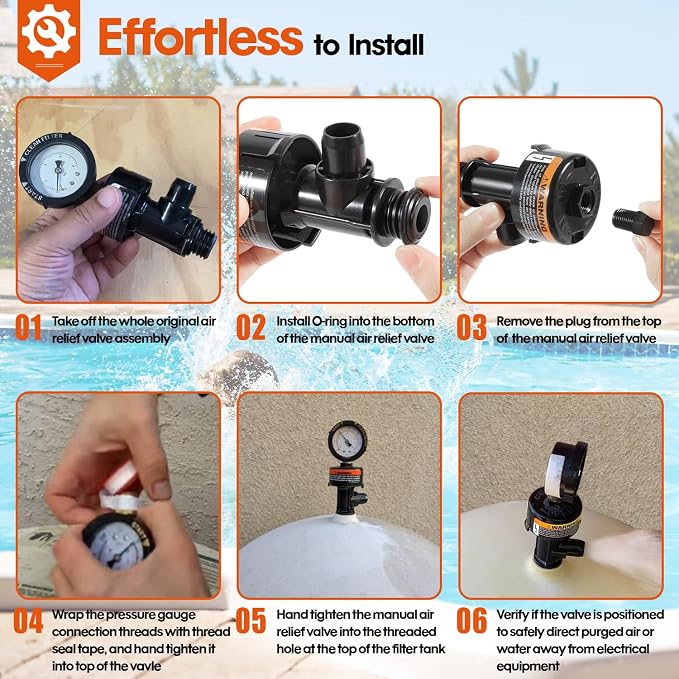 98209800 High Flow Manual Relief Valve/Air Relief Manual Valve Assembly - Image 5