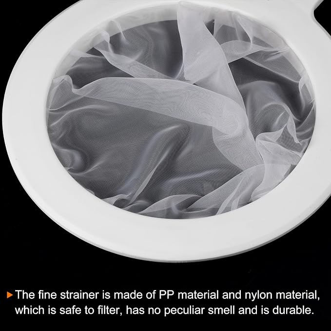 PATIKIL 9"x6" Food Filter Strainer, 100 Mesh, Polypropylene - Image 4