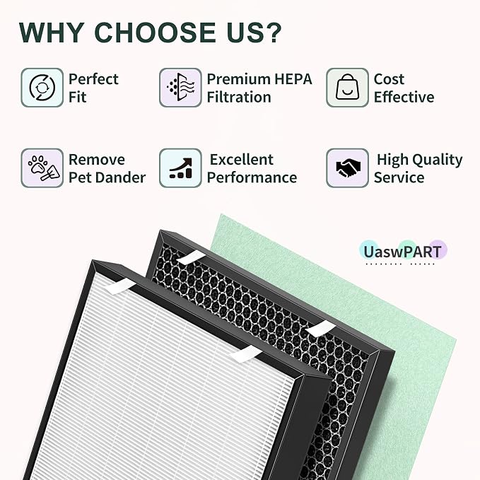 Air400 Filter Compatible with Bissell Air400 Air Pu-rifier Filter Replacement - Image 3