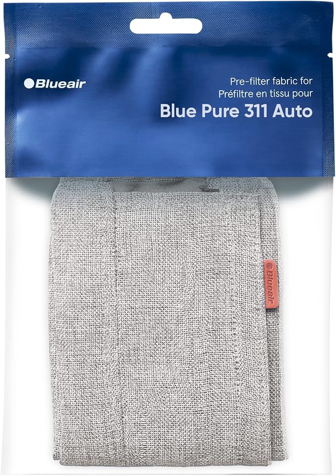BLUEAIR Blue Pure 311 Auto Light Gray Pre-Filter, Washable Fabric Traps Pollen by Unknown