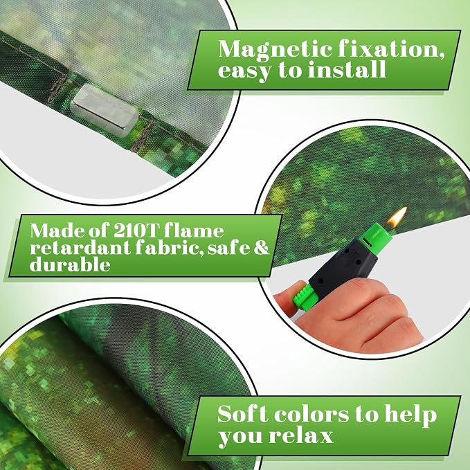 Fluorescent Light Covers with 10 Strong Magnets - Image 7