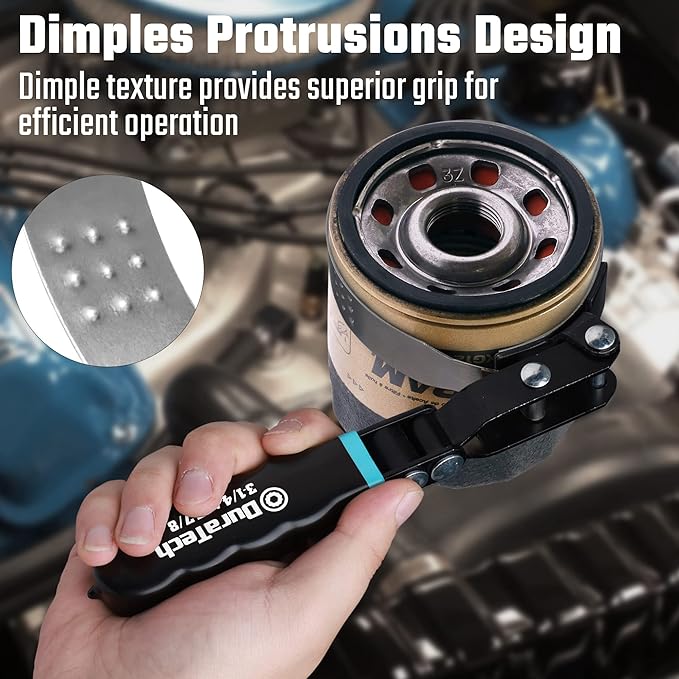DURATECH Standard Swivel Oil Filter Wrench, Oil Filter Removal Tool, Fits - Image 3