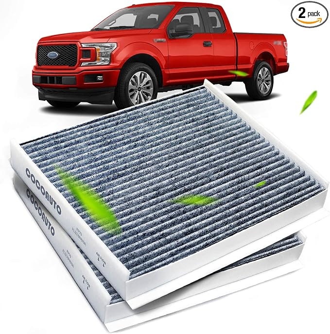 Cabin Air Filter for 2015-2025 Ford F150, 2017-2025 F250 F350 F450 F550 Super by COCOAUTO