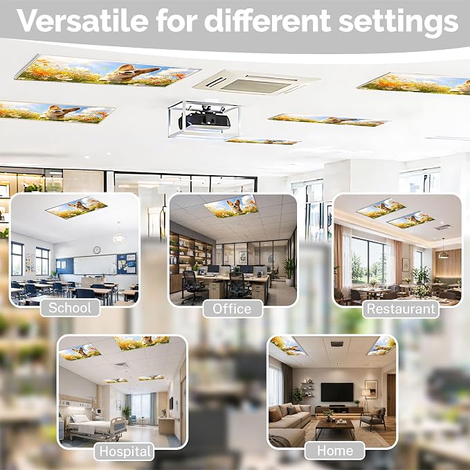 2 Pack Fluorescent Light Covers - Image 6