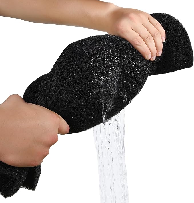 ALEGI Aquarium Sponge Filter Pad, Bio Filter Media Foam Sponges, Cut-to-Size - Image 2