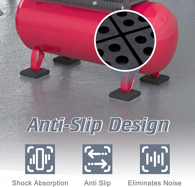 Flamorrow Anti Vibration Pad, Air Conditioner Unit, Dryer and Washer - Image 4