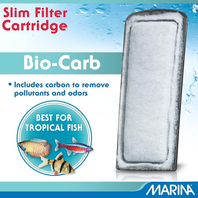Marina Slim Filter Carbon Plus Ceramic Cartridge, 3 Cartridges each - Image 3