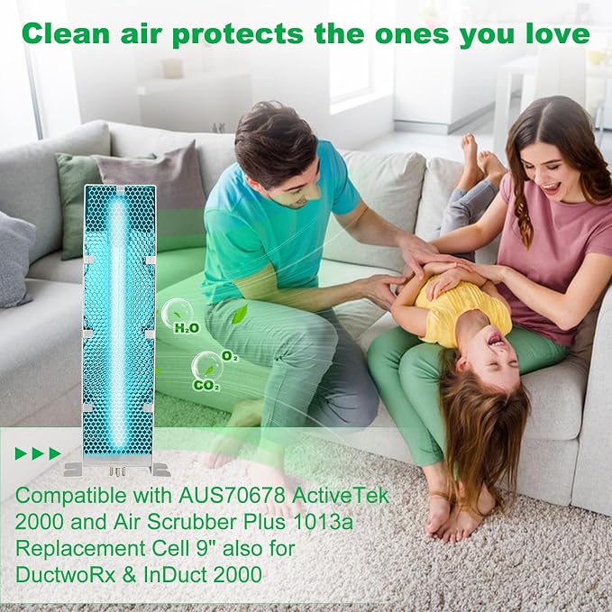 Air Scrubber Plus Advanced Photocatalytic Oxidation 9 Inch Replacement Cell and - Image 3