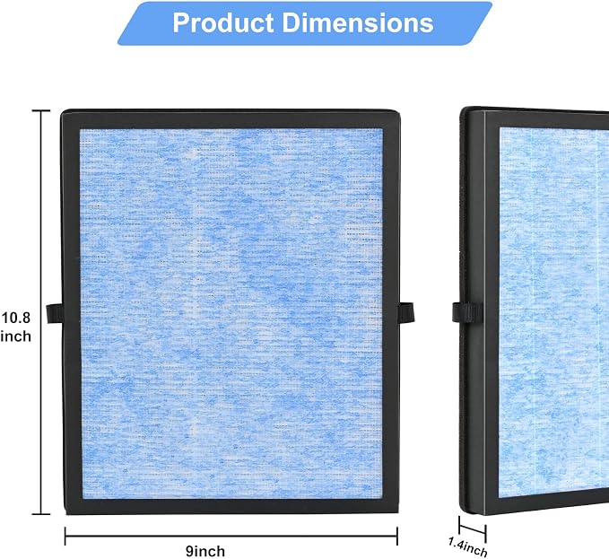 3 Pack MK04 Air Filter H13 Ture Filters Replacement - Image 4