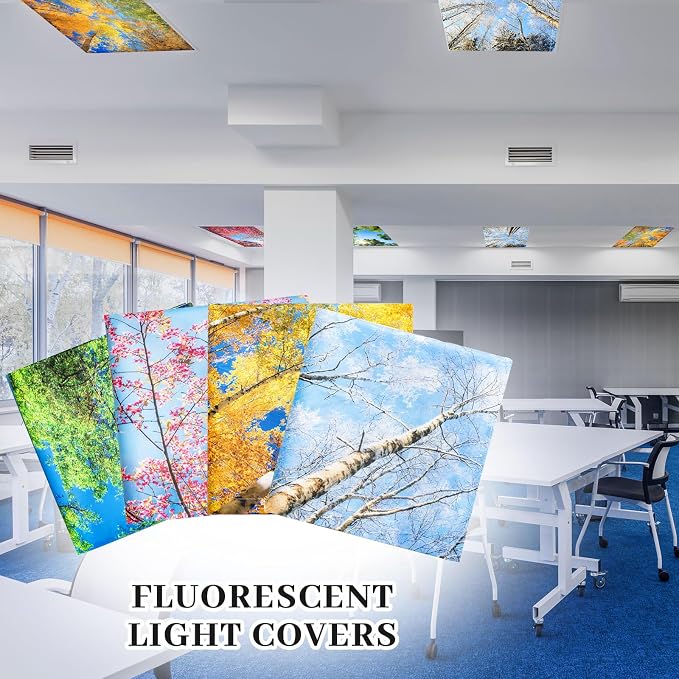 Patelai 8 Pack Fluorescent Light Covers - Image 6