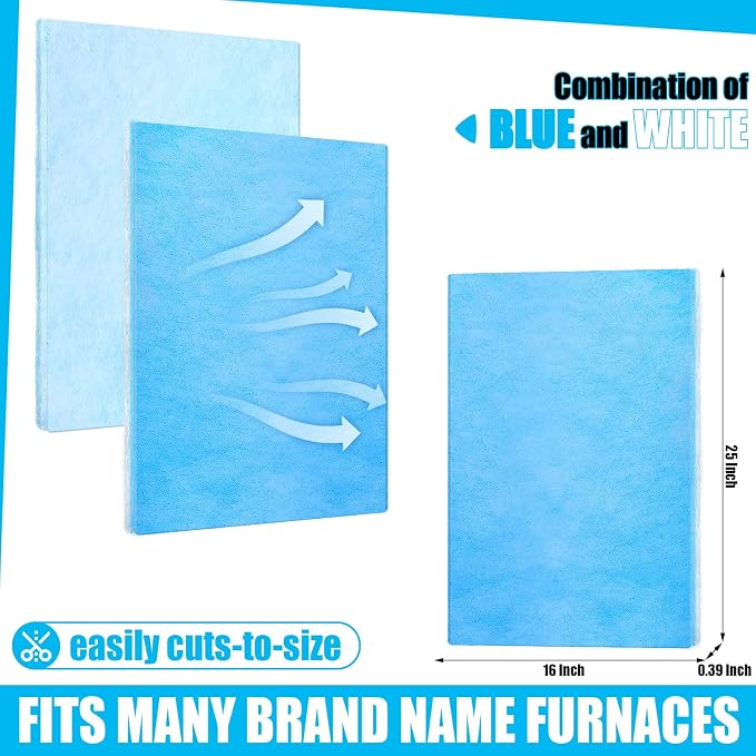 Frienda 6 Pcs Washable Reusable Furnace & Air Conditioner Filter Merv 6 - Image 2