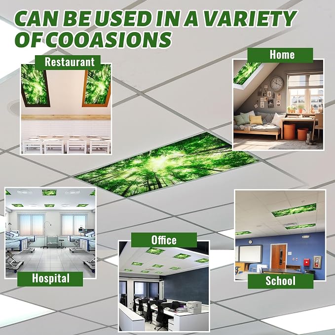 Patelai 8 Pack Fluorescent Light Covers - Image 4
