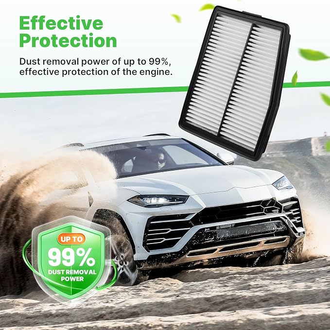 2PCS Engine Air Filter Only Fit Hybrid - Image 5