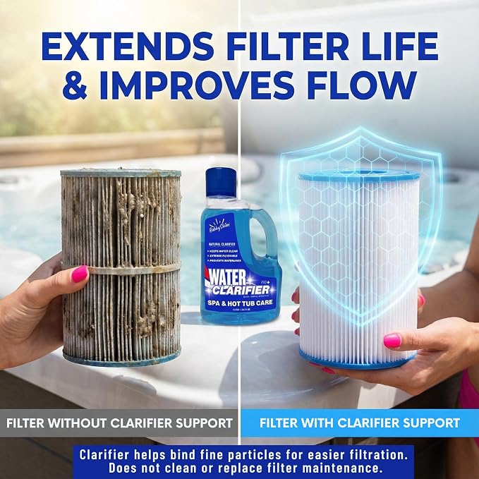 3-in-1 Hot Tub Water Clarifier – Hot Tub Chemicals, pH Neutral Formula - Image 6