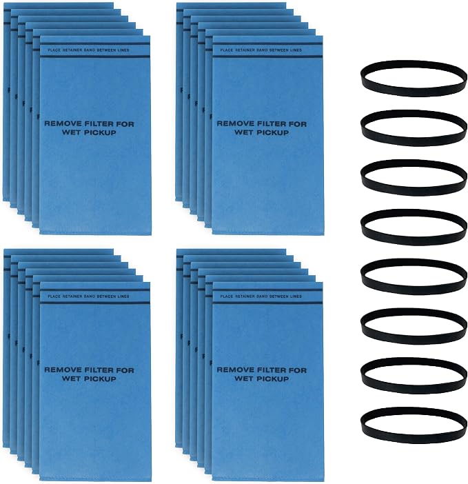 Fette Filter - 24 + 8 Pack Wet Dry Vac Bags Compatible by Fette+Filter