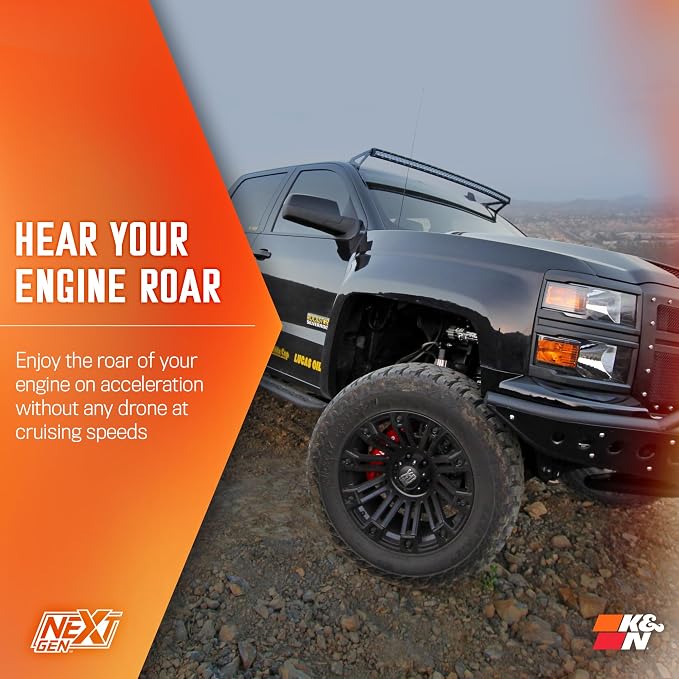 K&N NextGen Cold Air Intake System: High-Flow Cotton Filter: Compatible - Image 9