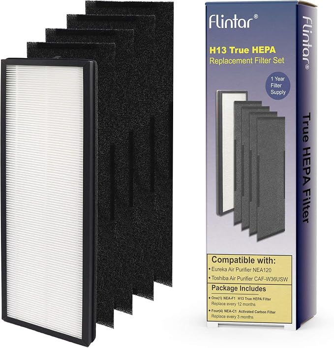 NEA120 Replacement Filter, Compatible by Flintar