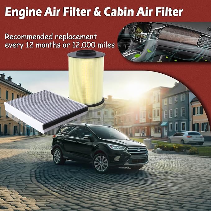 CA11114 Engine Air Filter and CF11920 Cabin Air Filter kit Compatible - Image 7
