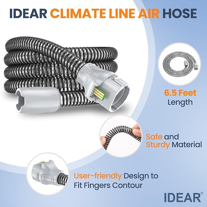Improved Version Climate Line Air Hose & Water Chamber Compatible - Image 2