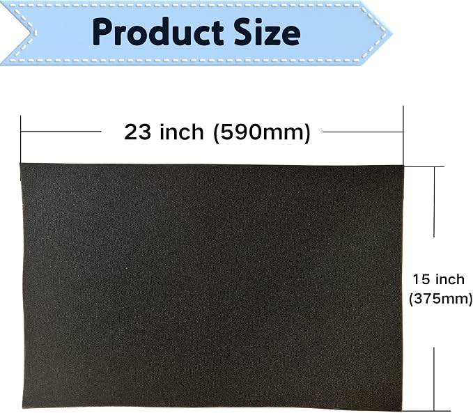 RV Air Conditioner Filter 15 x 23 x 1/2 inch 50PPI Replacement Filter Compatible - Image 3