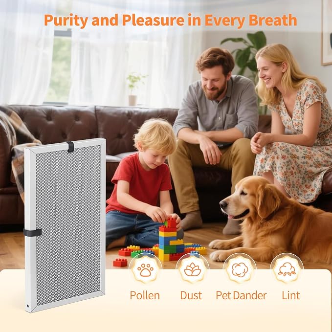 2-Pack 12x20x1 MERV 8 Reusable & Washable Electrostatic Air Filters - Image 7